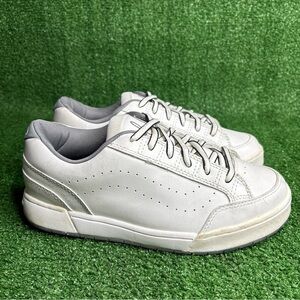 Vintage Vans Womens Size 9 Skate Shoes Pillow Fat Tongue Chunky White Skateboard